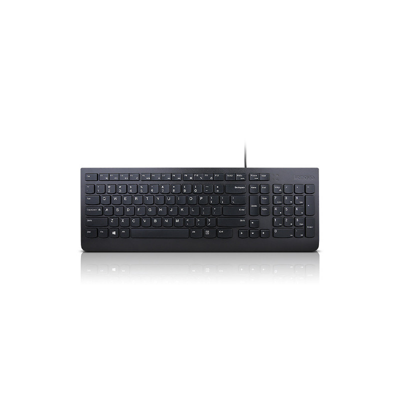 Lenovo Essential keyboard USB QWERTY Italian Black