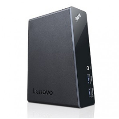 Lenovo 40AA0045IT notebook dock port replicator Wired USB 3.2 Gen 1 (3.1 Gen 1) Type-A Black