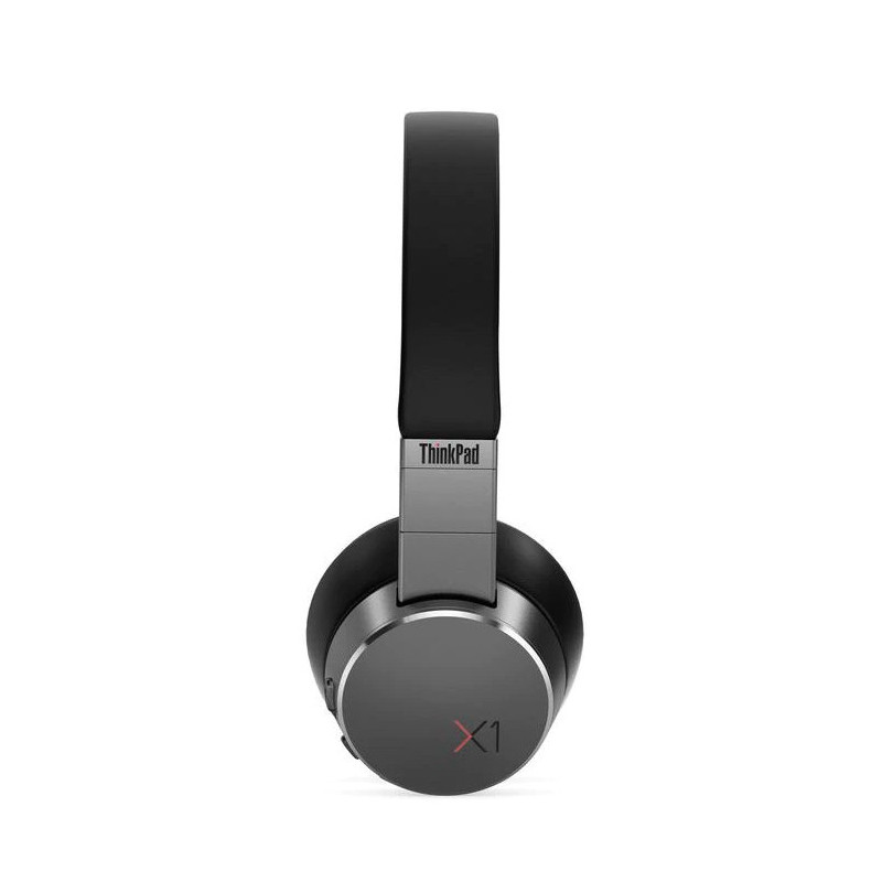 Lenovo ThinkPad X1 Headphones Wireless Head-band Calls Music Bluetooth Black, Grey, Silver
