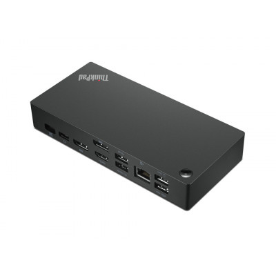 Lenovo 40AY0090EU notebook dock port replicator Wired USB 3.2 Gen 1 (3.1 Gen 1) Type-C Black