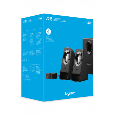 Logitech Multimedia Speakers Z213 7 W Black 2.1 channels