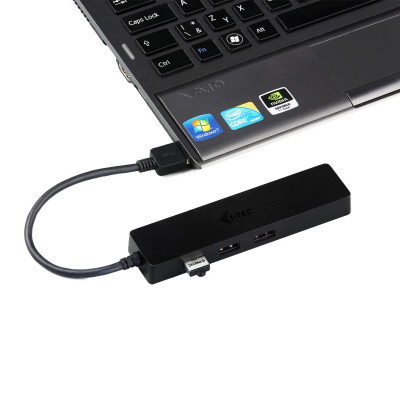 i-tec Advance USB 3.0 Slim HUB 3 Port + Gigabit Ethernet Adapter