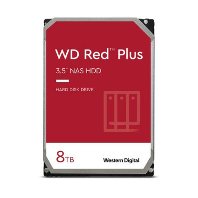 HD WD SATA3 8TB 3.5" RED INTELLIPOWER  256mb cache 24x7 - NAS HARD DRIVE - WD80EFZZ