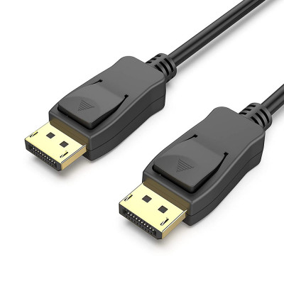1.8m DisplayPort (DP) to DisplayPort (DP) Cable 4K Black