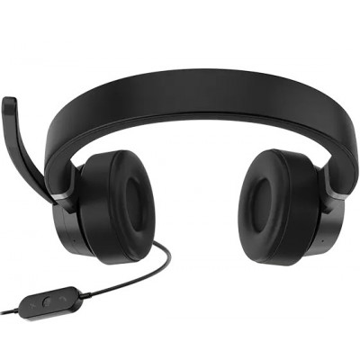 Lenovo Go Wired ANC Headset Head-band Car Home office USB Type-C Black