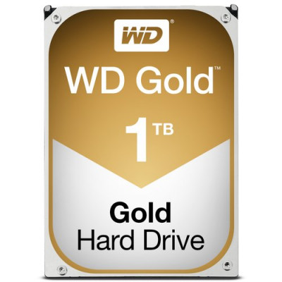 HD WD SATA3 1TB 7200 RPM 3.5" GOLD 128mb cache - WD1005FBYZ