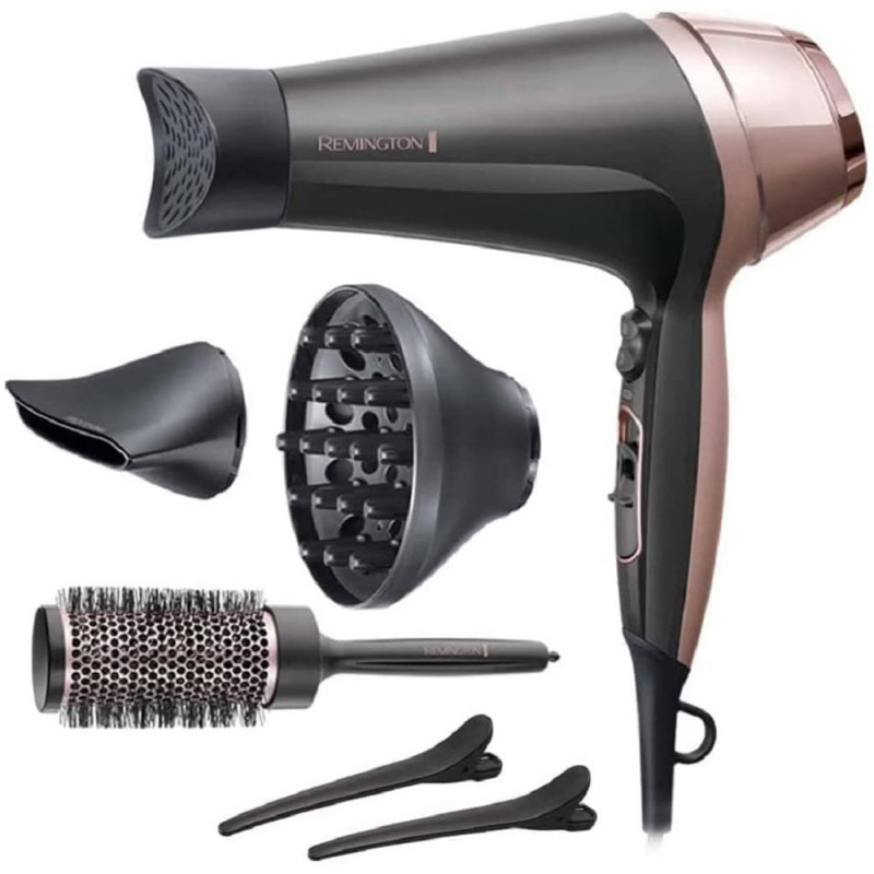 Remington Hair Dryer, Professional with Ions, 3 Temperatures 2 Speeds D5707