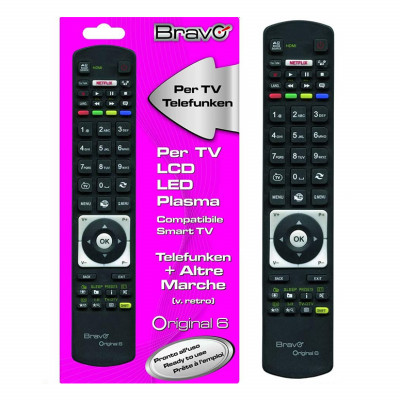 BRAVO Remote Control (FOR TELEFUNKEN TELEVISIONS)