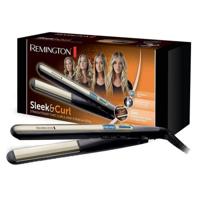 Remington S6500 Hair Straightener with Functionality of Curling Iron From Sleek & Curl