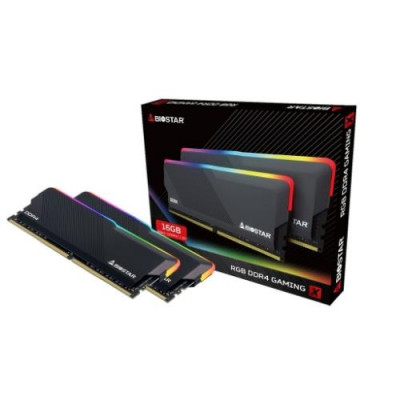 KIT DDR4 BIOSTAR  16GB (2x8GB) "GAMING X SERIES" DDR4-3200Mhz RGB - DMD32EU4RP