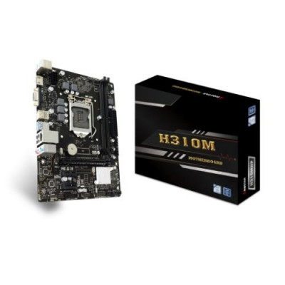 MB BIOSTAR H310MHP LGA 1151 (COFFEE LAKE) 310C 2DDR3 VGA+HDMI PCIE, 4*SATA mATX