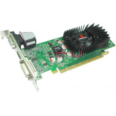 SVGA BIOSTAR NVIDIA G210-1GB D3 LP 1GB DDR3 64Bit VGA+DVI+HDMI PCI-E