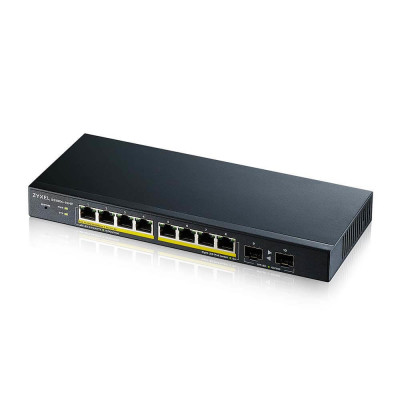 Zyxel GS1900-10HP Managed L2 Gigabit Ethernet (10 100 1000) Power over Ethernet (PoE) Black