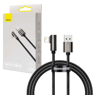 Baseus – Legend Series Elbow Fast Charging Data Cable USB to iP 2.4A