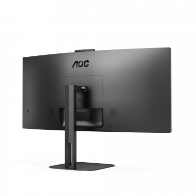 AOC V5 CU34V5CW 86.4 cm (34") 3440 x 1440 pixels Wide Quad HD LED Black