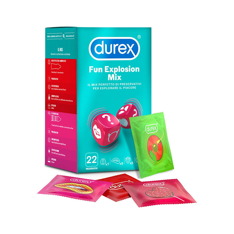 Durex Fun Explosion Condoms 22 Pack