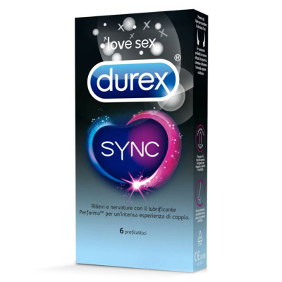 Durex Sync Condoms 6 Pack