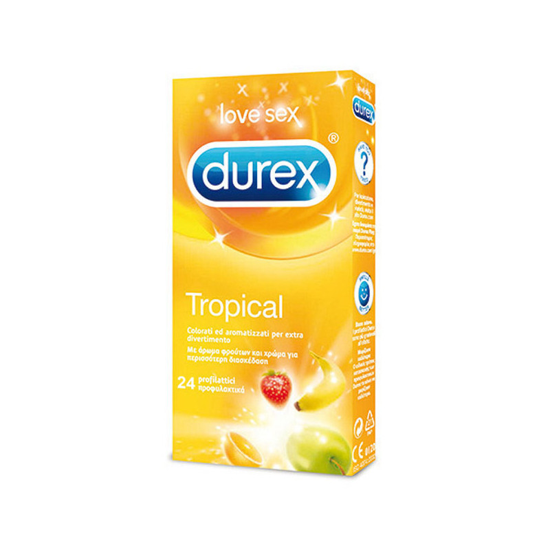 Durex Tropical Condoms 24 Pack