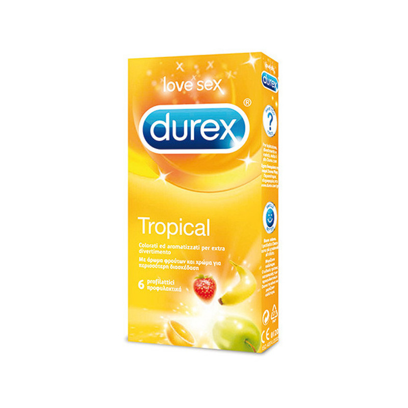 Durex Tropical Condoms 6 Pack