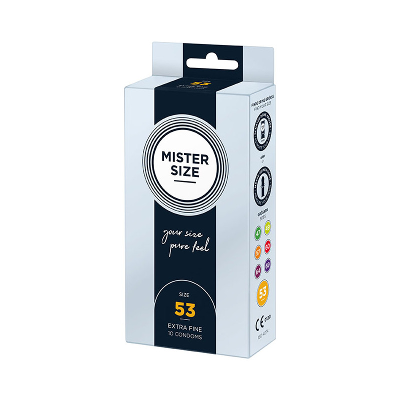 MISTER SIZE 53 mm Condoms x10 pcs