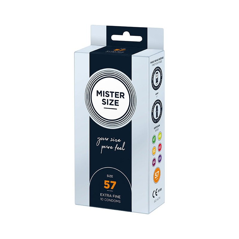 MISTER SIZE 57 mm Condoms x10 pcs
