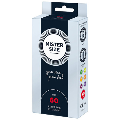 MISTER SIZE 60 mm Condoms x10 pcs