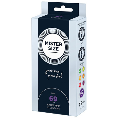 MISTER SIZE 69 mm Condoms x10 pcs