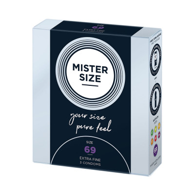 MISTER SIZE 69 mm Condoms x3 pcs