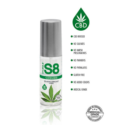 S8 Hybrid Cannabis Lube 50ml