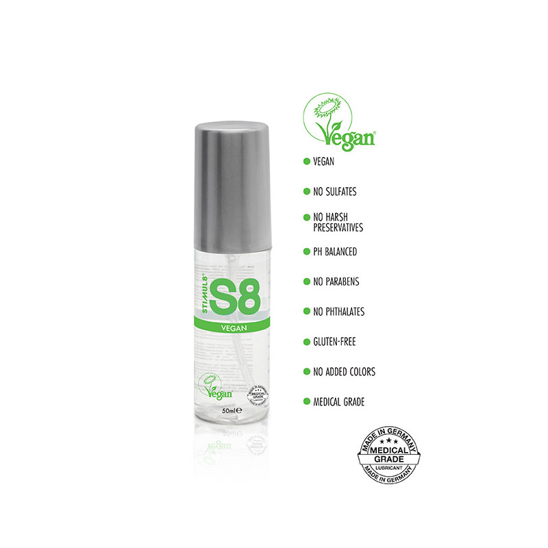 S8 Vegan Organic Lube 50ml