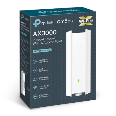 TP-Link AX3000 1000 Mbit s White Power over Ethernet (PoE)