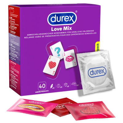 Durex Love Mix Condoms 40 Pack