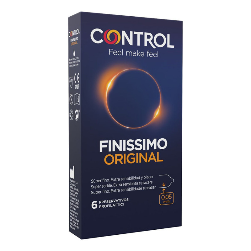 Control Finissimo Thin Condoms 6 Pack
