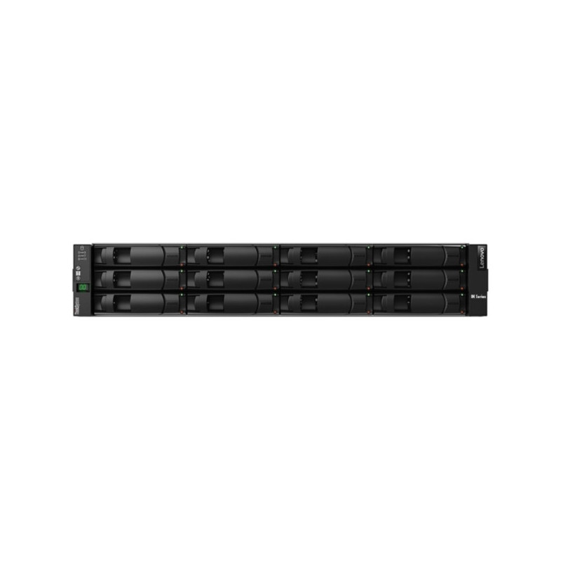 Lenovo ThinkSystem DE120S disk array Rack (2U) Black