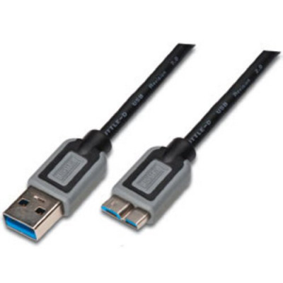 CAVO DIGITUS USB 3.0 A /MICRO-B M-M 1,8MT in RAME Colore NERO