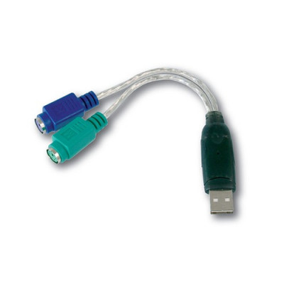 CAVO ADATTATORE DIGITUS DA USB a 2xPS2 M/F