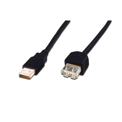 CAVO DIGUTS USB 2.0 A-A M-F PROLUNGA 5mt NERO