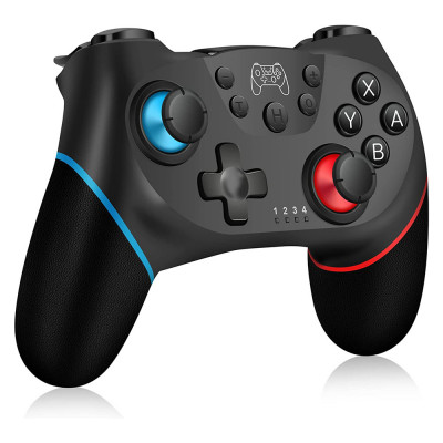 Switch Wireless Pro Controller Black for Nintendo Switch/Switch Lite, Switch Remote Controller Gamepad Joystick with Turbo and D