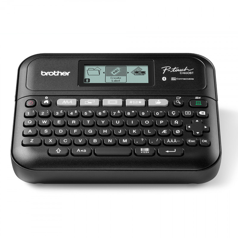 Brother PT-D460BTVPUR1 label printer Thermal transfer 180 x 180 DPI Wired & Wireless Bluetooth QWERTY
