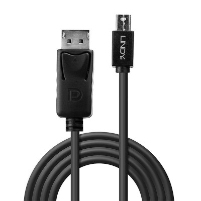 Lindy Mini DP to DP cable, black 2m