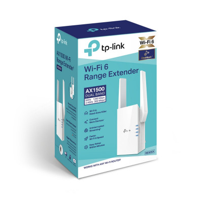 TP-Link RE505X network extender Network transmitter & receiver White 10, 100, 1000 Mbit s