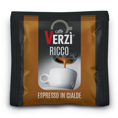 Verzi Coffee 50 Pods, Aroma Ricco
