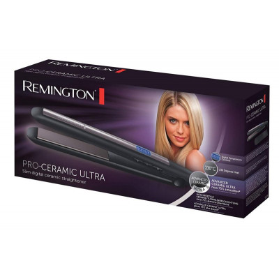 Remington S5505 Pro-Ceramic Ultra Hair Straightener LCD Display, 150-230°C