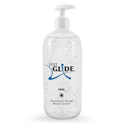 Just Glide Anal Waterbased Lubricant 500ml