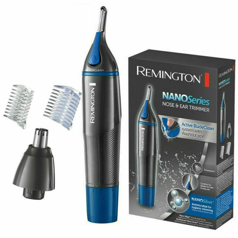 Remington Mens Battery Operated Nose, Ear and Eyebrow Hair Trimmer, Showerproof