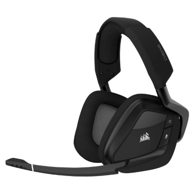 Corsair VOID RGB ELITE Wireless Premium Gaming Headset with 7.1 Surround Sound | White