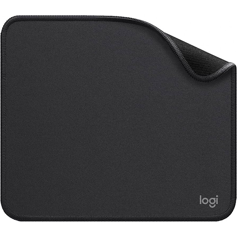 Logitech Mouse Pad - Studio Series, Computer Mouse Pad with Non-Slip Rubber - BK