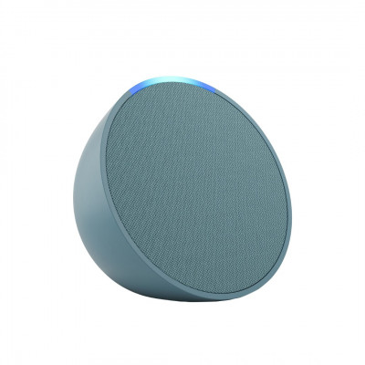 Echo Pop | Smart Bluetooth Speaker Alexa, Compact and Powerful | Midnight Teal