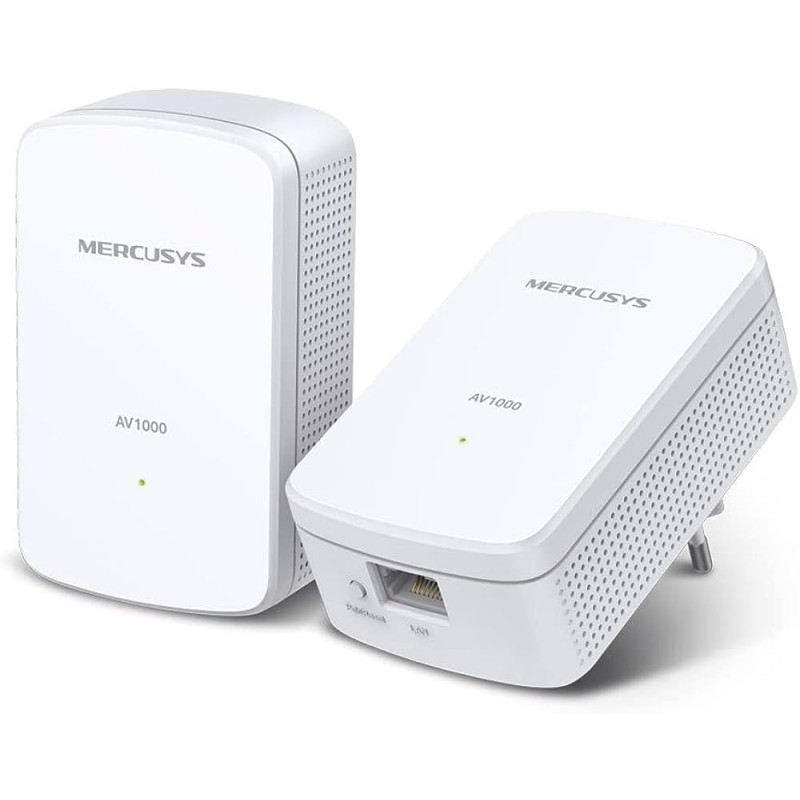 TP-Link Powerline Kit Homeplug AV2 Up to 1000Mbps, 1 Gigabit Port, Plug & Play