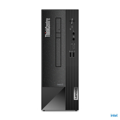 Lenovo ThinkCentre neo 50s i3-12100 SFF Intel® Core™ i3 8 GB DDR4-SDRAM 256 GB SSD Windows 11 Pro PC Black